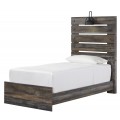 Drystan 4pc Twin Panel Bed Set