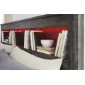 Drystan King Bookcase Bed with 2 Storage Drawers