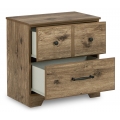 Shurlee Two Drawer Nightstand CLEARANCE ITEM