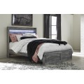 Baystorm Queen Panel Bed With Footboard Storage