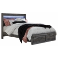 Baystorm 4pc Queen Panel Bed Set with Storage