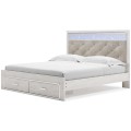 Altyra 4pc King Upholstered Storage Bedroom Set