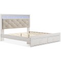 Altyra 4pc King Upholstered Storage Bedroom Set