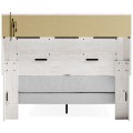 Altyra 4pc Queen Panel Bookcase Bedroom Set