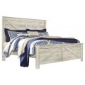 Bellaby 4pc King Crossbuck Panel Bed Set