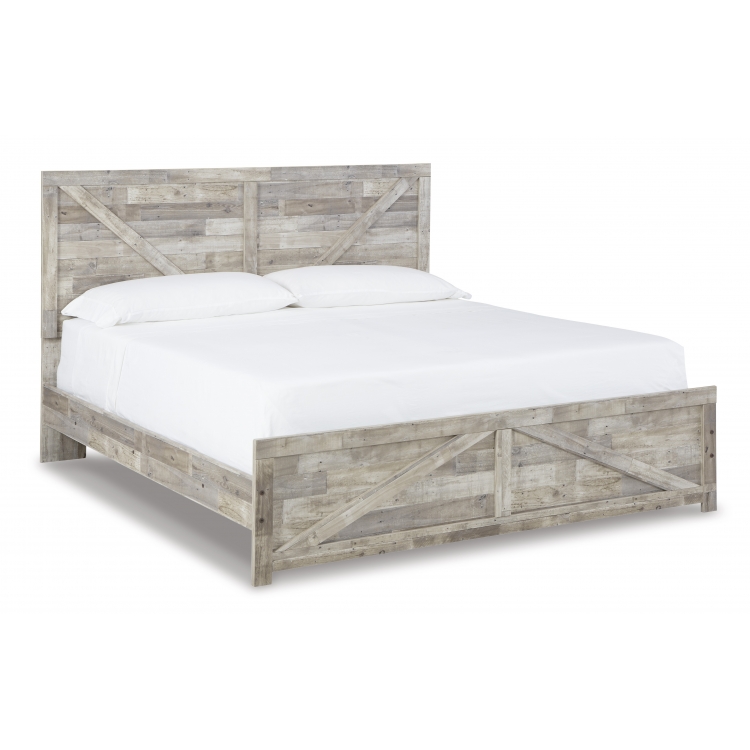 Hodanna - King Crossbuck Panel Bed