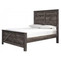 Wynnlow 4pc Queen Crossbuck Panel Bed Set