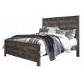Wynnlow 4pc King Crossbuck Panel Bed Set