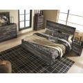 Wynnlow 4pc King Panel Bed Set