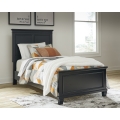 Lanolee Twin Panel Bed