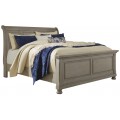 Lettner 4pc King Size Sleigh Bed Set
