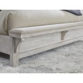 Brashland 4pc California King Panel Bench Bed Set