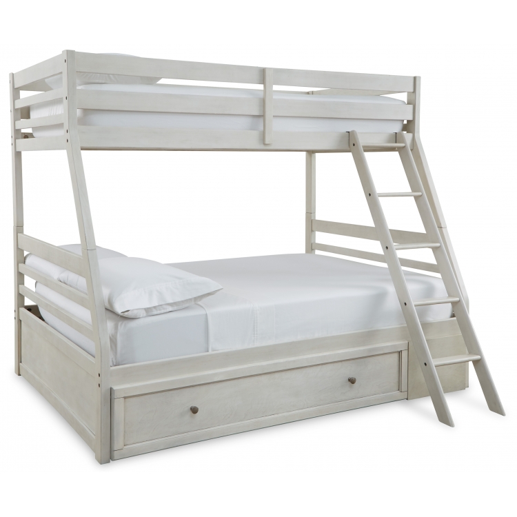 Robbinsdale Twin over Full Bunk Bed with Storage