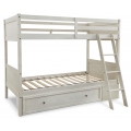 Robbinsdale Twin over Twin Bunk Bed with Storage