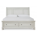 Robbinsdale Queen Sleigh Bed with Storage