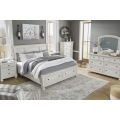 Robbinsdale California King Sleigh Bed with Storage