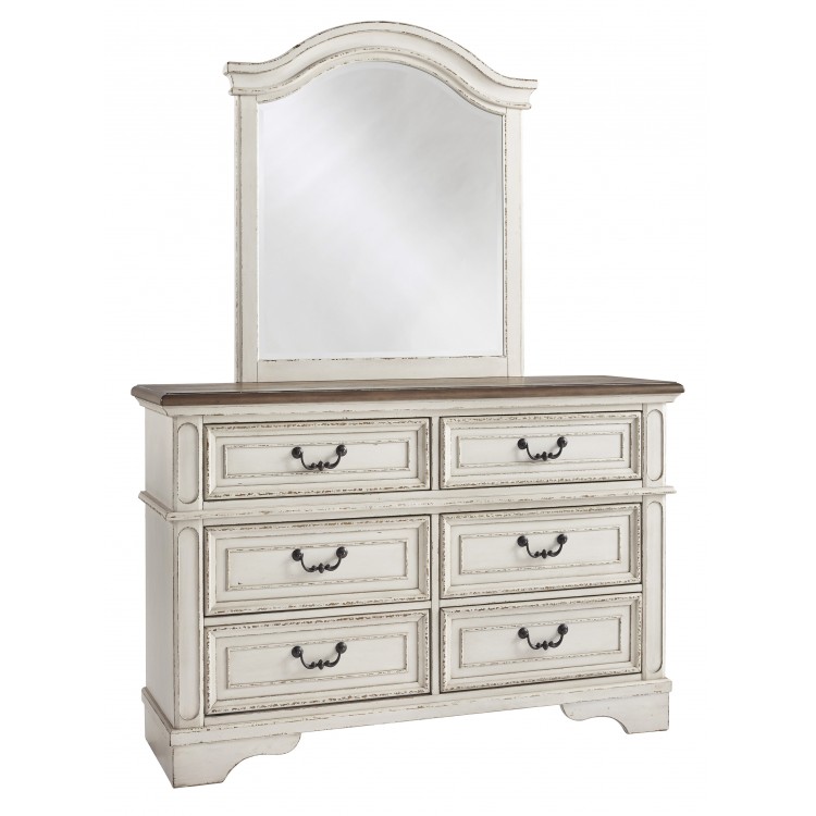 Realyn Small Dresser and Mirror