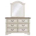 Realyn Small Dresser and Mirror
