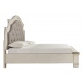 Realyn 4pc Queen Upholstered Storage Bed Set