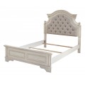 Realyn 4pc Full Upholstered Panel Bed Set