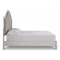 Brollyn 4pc King Upholstered Panel Bed Set