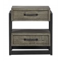 Brennagan Two Drawer Night Stand CLEARANCE ITEM