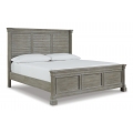 Moreshire - 4pc King Panel Bed Set