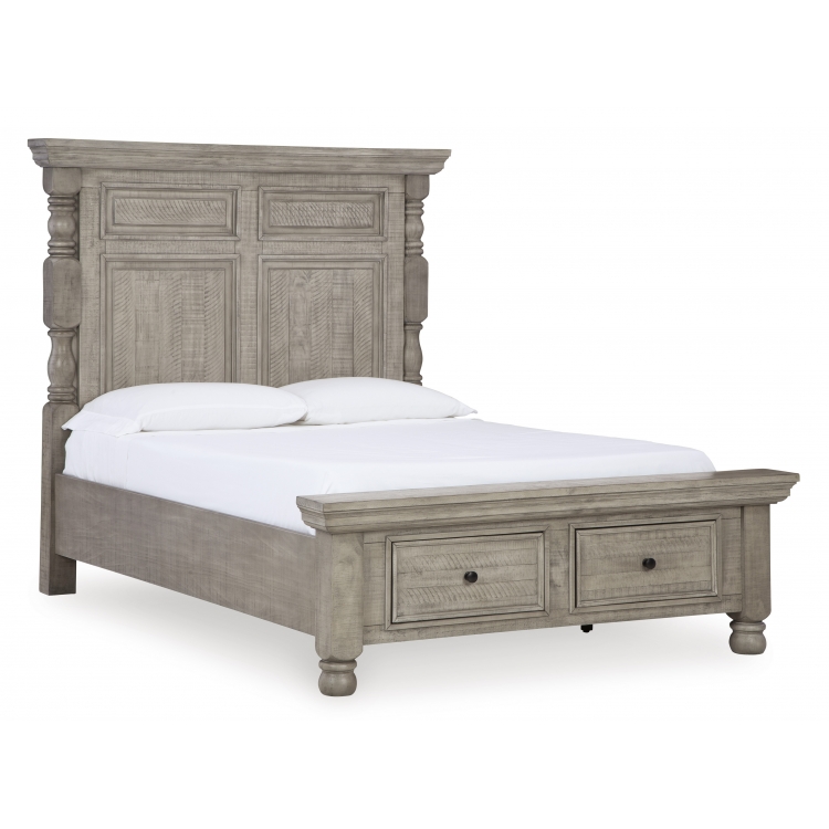 Harrastone Queen Panel Bed
