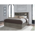 Anibecca - King Bookcase Bed
