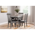 Shullden 5pc Round Dining Room Table Set