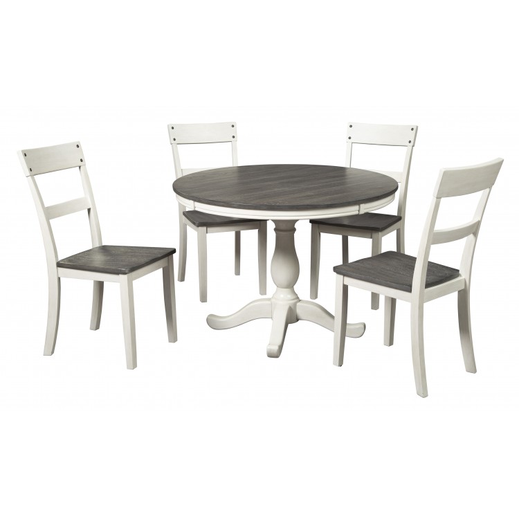 Nelling 5pc Round Dining Room Table Set