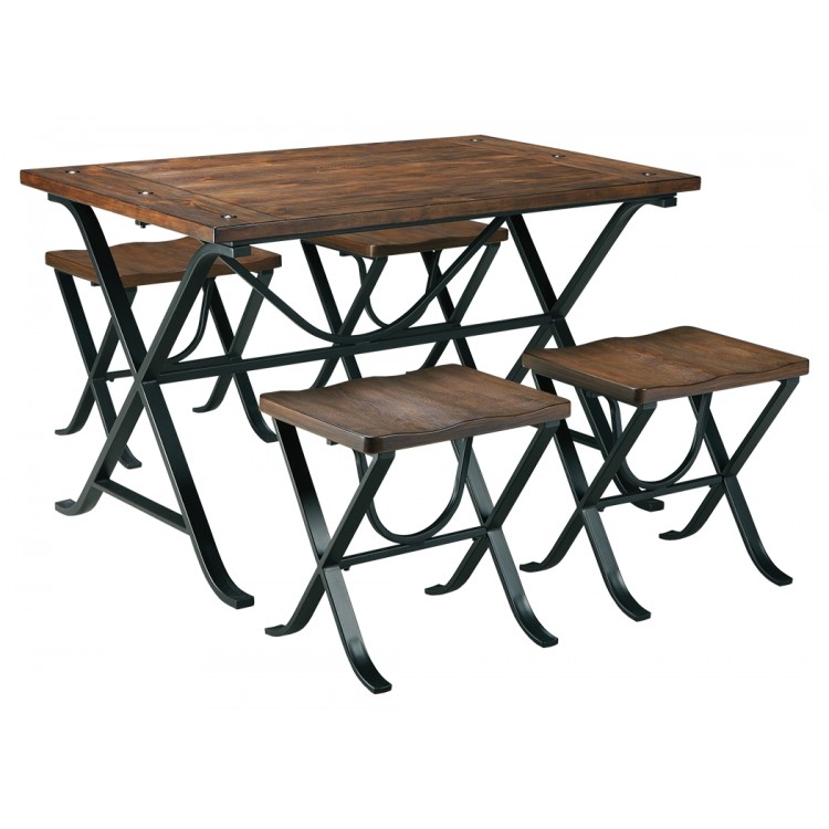 Freimore - 5pc Dining Room Table Set CLEARANCE ITEM