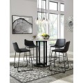 Centiar 5pc Round Counter Height Dining Room Set