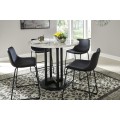 Centiar 5pc Round Counter Height Dining Room Set