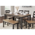 Gesthaven 6pc Dining Room Table Set