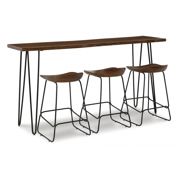 Wilinruck 4pc Counter Height Table Set