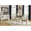 Realyn 5pc Oval Dining Room Set
