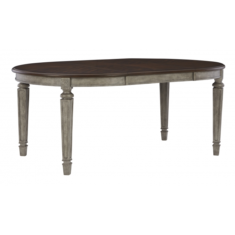 Lodenbay Oval Dining Room Extendable Table