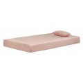 iKidz Pink Twin Firm Mattress and Pillow