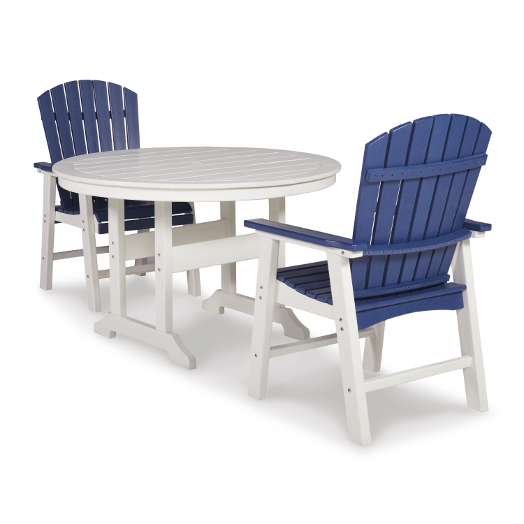 Crescent Luxe - 3pc Outdoor Counter Height Dining Set