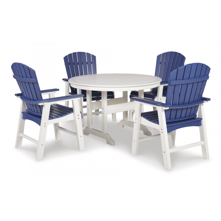Crescent Luxe - 5pc Outdoor Counter Height Dining Set