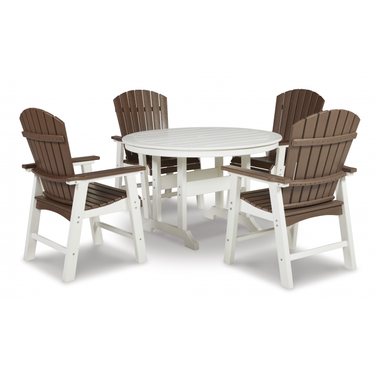 Crescent Luxe - 5pc Outdoor Counter Height Dining Set