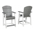 Transville Outdoor Counter Height Barstool (Set of 2)