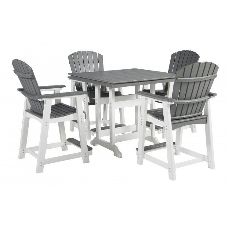 Transville 5pc Outdoor Counter Height Dining Set