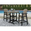 Fairen Trail 3pc Counter Height Dining Table Set