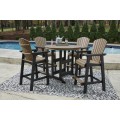 Fairen Trail 5pc Counter Height Dining Table Set