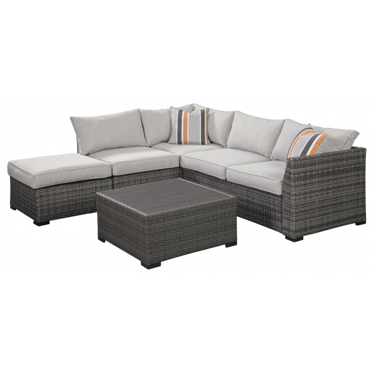 Cherry Point 4pc Outdoor Sectional Set