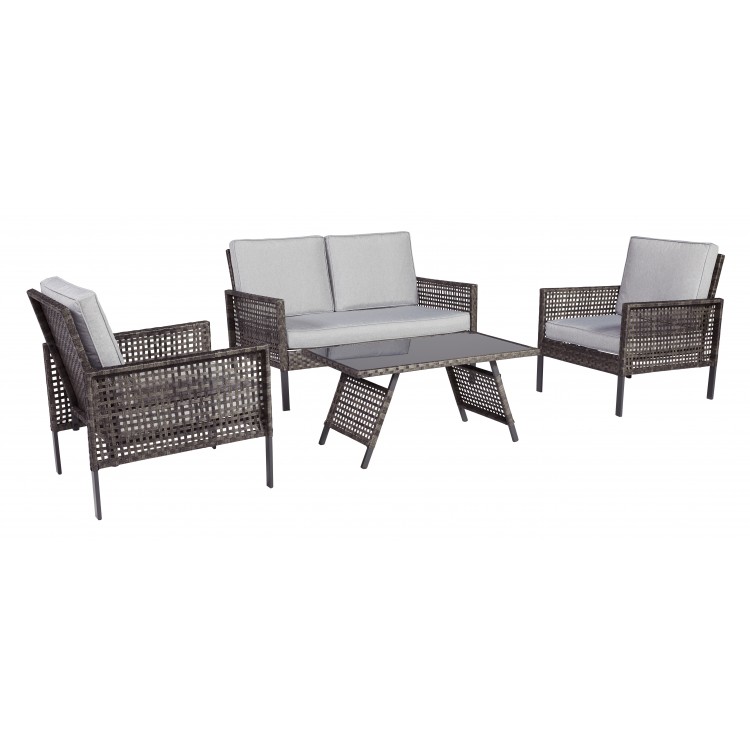 Lainey - 4pc Outdoor Seating Set