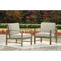 Fynnegan Outdoor Lounge Chair (Set of 2)
