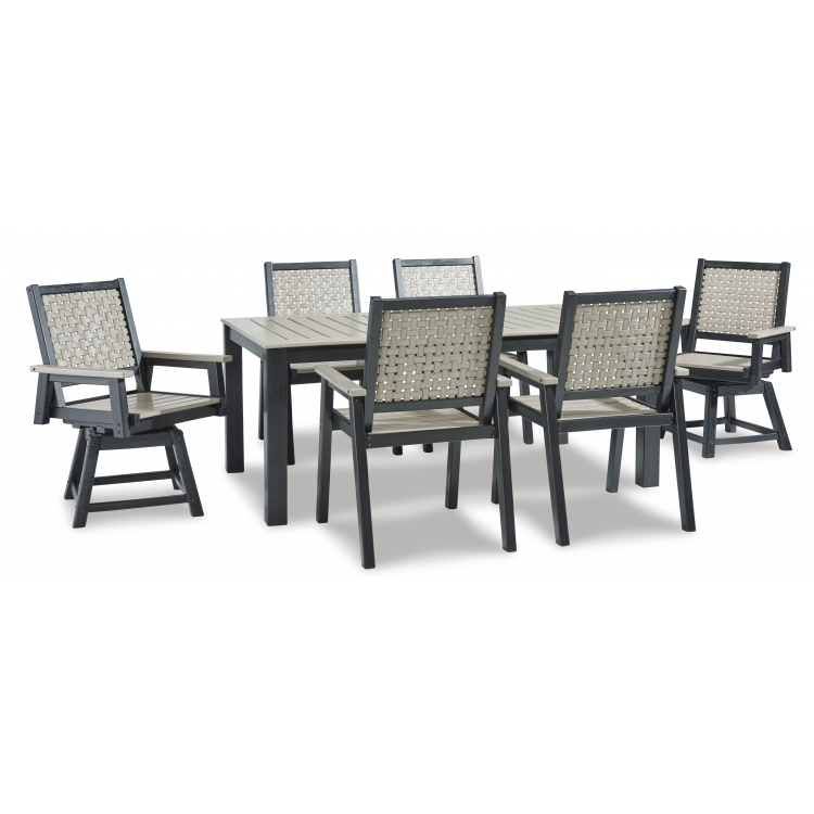 Mount Valley 7pc Outdoor Dining Table Set